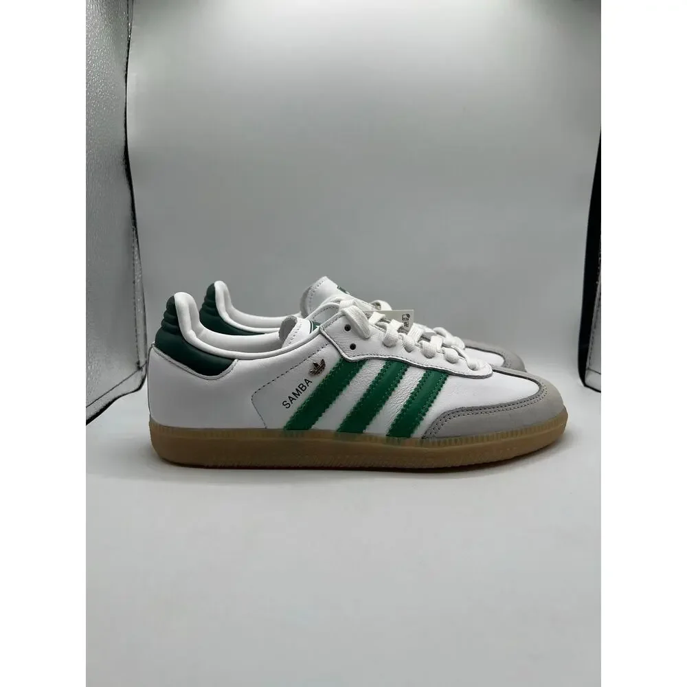 Adidas Samba OG “White Collegiate Green” size 6.5 women’s
